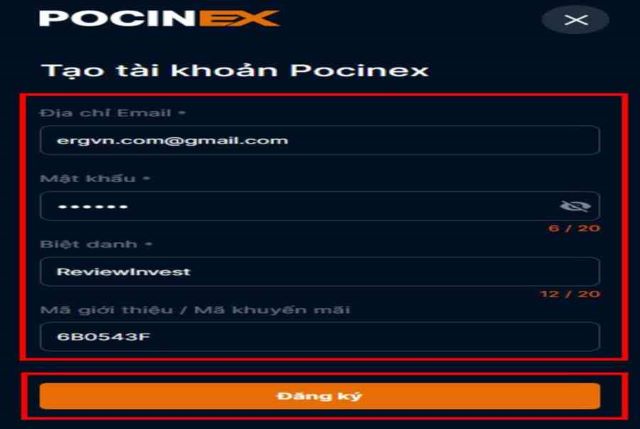 Pocinex là gì và cách thức thực hiện quy trình đăng ký tài khoản?