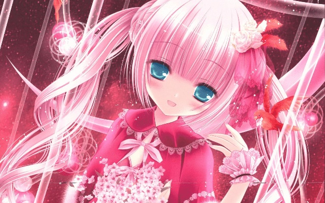 Nếu bạn yêu thích sự dễ thương của màu hồng thì không nên bỏ qua cô nàng Anime đáng yêu này