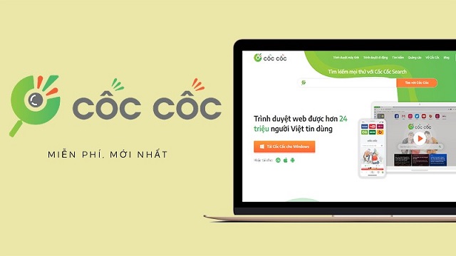 Cốc cốc là trình duyệt web hàng đầu Việt Nam