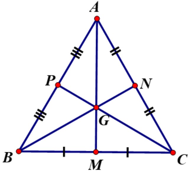 Cách xác định trọng tâm tam giác đều chuẩn xác nhất